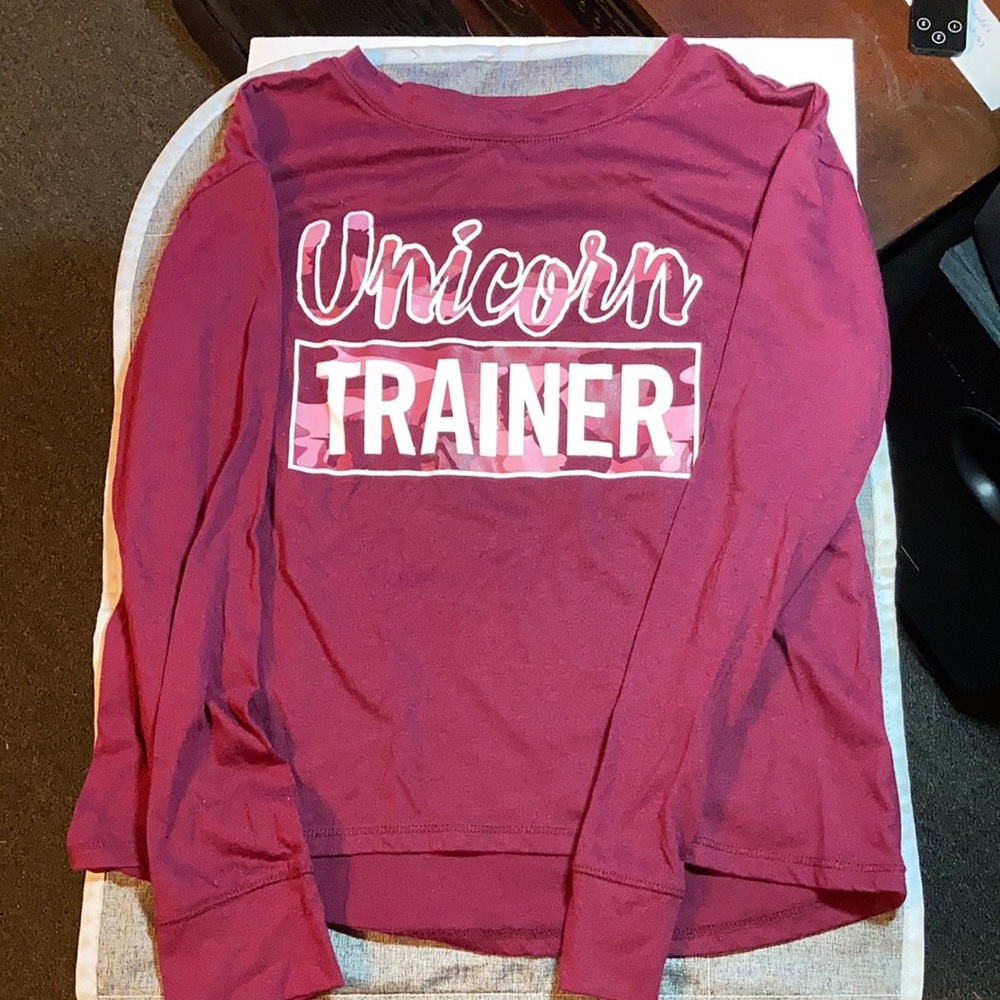 Justice Maroon‎ Long-Sleeve (Unicorn Trainer)